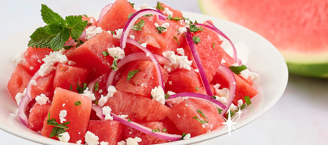 Watermelon Mint Salad Recipe