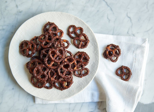 Chocolate Cinnamon Pretzels