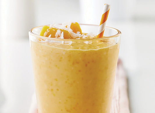 Chunky Coconut Mango Smoothie