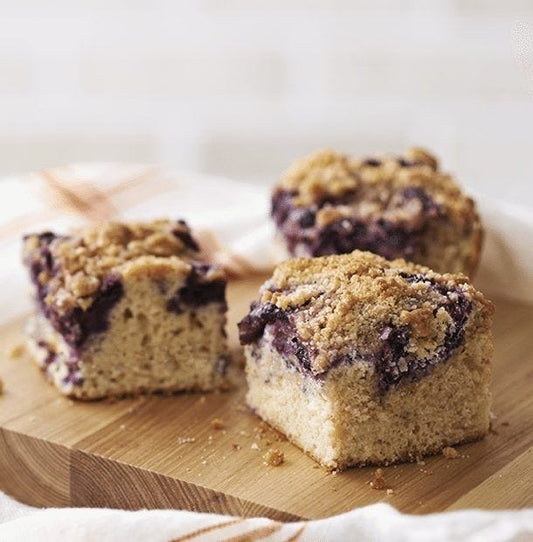 Mixed Berry Crumb Cake