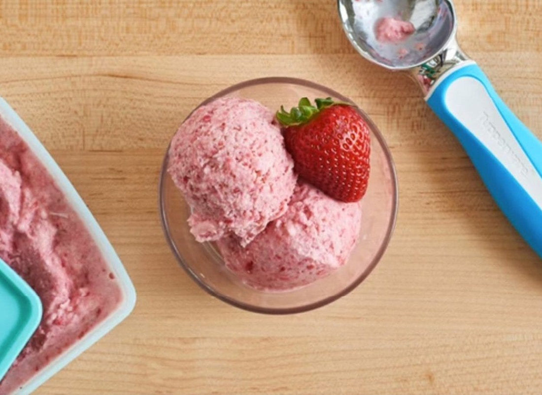 Strawberries N Cream Sorbet