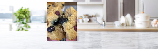 Healthy Blueberry Muffins Recipe