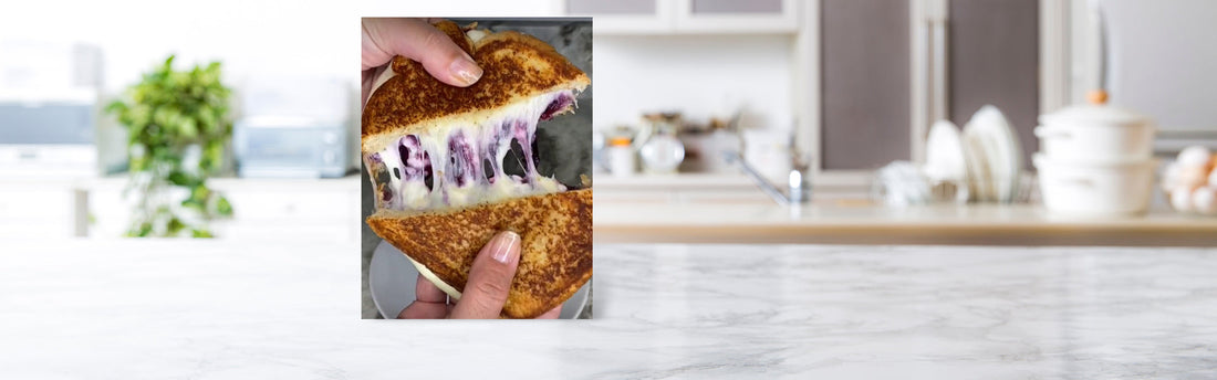 Blueberry Grilled Cheese Recipe