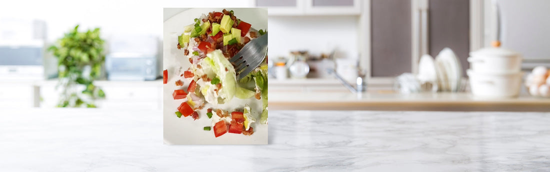 Wedge Salad with Goat Cheese Dressing Recipe