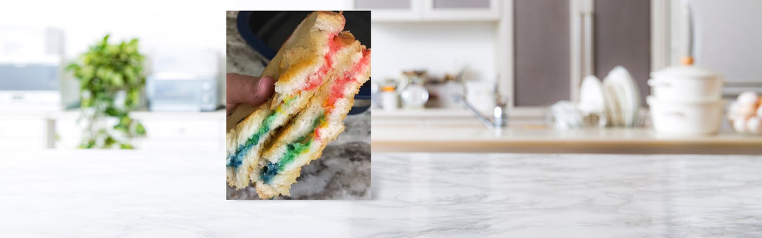 Rainbow Grilled Cheese Recipe