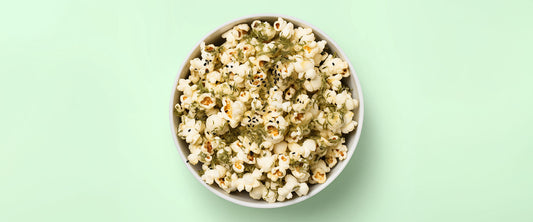 Black Sesame and Seaweed Popcorn Recipe