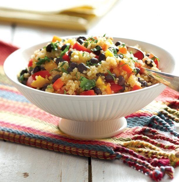 Quinoa & Black Bean Salad