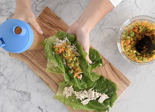 Lettuce Wraps W. Peanut Vinagrette