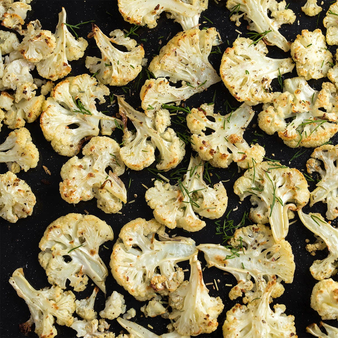 Dijon Roasted Cauliflower