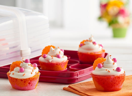 Tie Dye Cupcakes