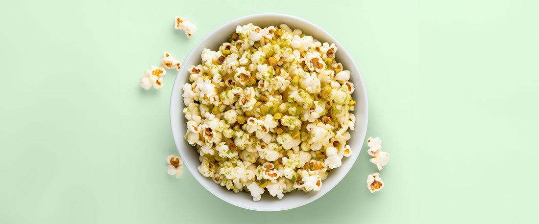 White Chocolate & Pistachio Popcorn Recipe