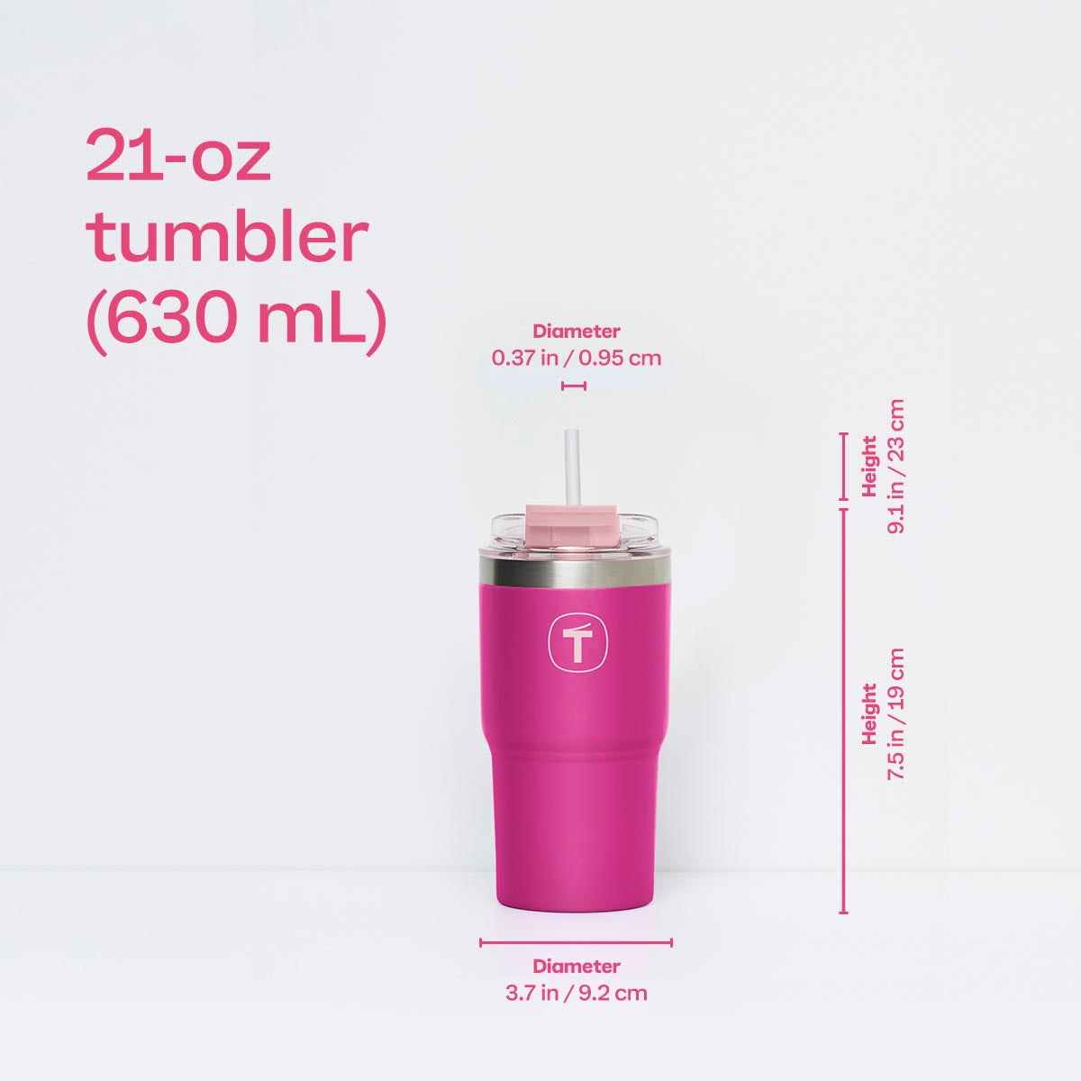 Tupperware® big T Tumbler | 21oz / 630ml