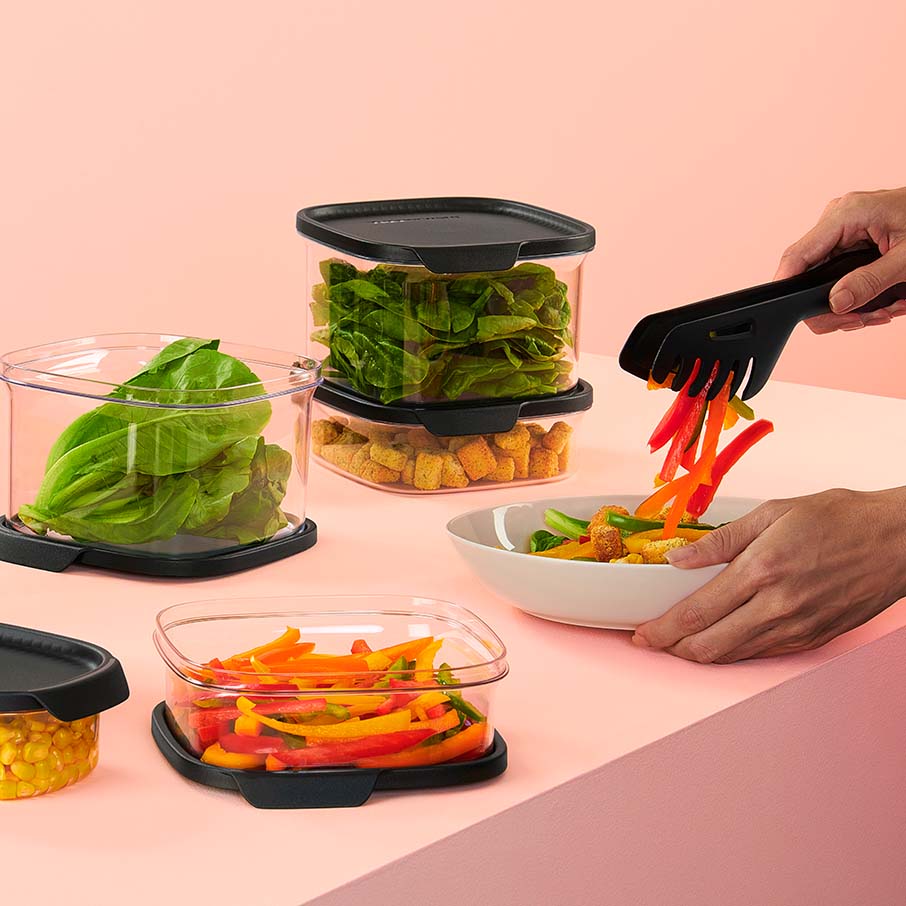 Tupperware® Ultra Clear Square 5-Pc. Set