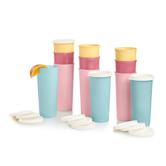 Vintage Tumbler | 12-piece Set |16 oz / 470 mL